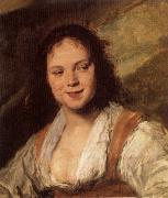 Frans Hals Gypsy Girl Sweden oil painting artist